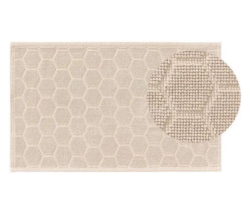benuta Badematte Jojo – Rechteckig, 5 mm Höhe, 100% Baumwolle - Entdecken Sie die benuta Badematte Jojo, die mit ihrem minimalistischen Design und weichen Materialien für angenehmen Komfort sorgt. Ideal für feuchte Räume, bleibt sie formstabil und pflegeleicht.