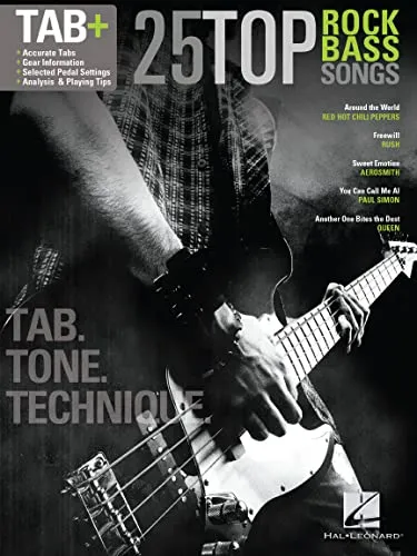 Top Rock Bass Songs Tab: Noten, Songbook und Grifftabelle für Bass-Gitarre