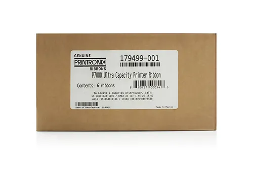 Printronix 179499001 Spule für P7000 - Beschriftungsband mit 90 Millionen Zeichen, langlebig und ideal für präzise Druckergebnisse in Schwarz.