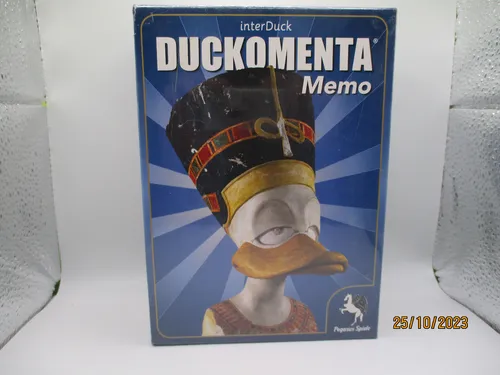 INTERDUCK DUCKOMENTA MEMO SPIEL - Gesellschaftsspiel für die ganze Familie, fördert das Gedächtnis und sorgt für unterhaltsame Spielabende mit Freunden und Kindern.