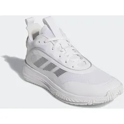 ADIDAS OWNTHEGAME 3.0 Basketballschuh, Gr. 44, weiß - Sneaker mit ultraleichter LIGHTMOTION Dämpfung für besten Tragekomfort und Stabilität, ideal für Basketball und lässigen Streetstyle.