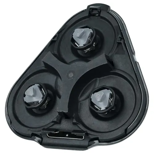 vhbw Scherkopfunterteil kompatibel mit Philips S5000, S5013, S5050, S5070, S5075, S5077, S5079, S5080, S5082, S5100 Rasierer Schwarz