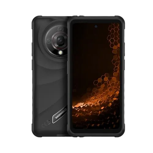 Hammer Iron 6 5G 8GB/256GB Outdoor Handy, Baustellenhandy und Rugged Smartphone, 6.56