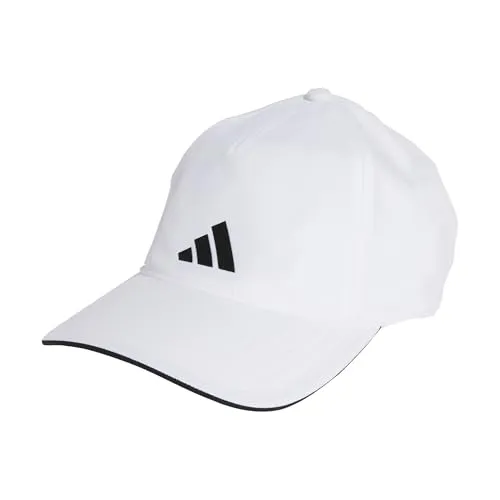 adidas Unisex Bball Aeroready Hat, White/Black/Black, L-XL