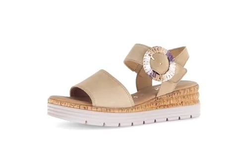Gabor GENUA Keilsandalette in beige von Gabor