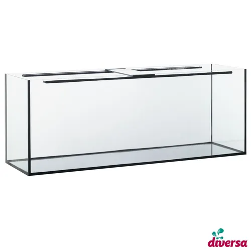 Aquarium 160x60x60 cm - 576 Liter aus 12mm Glas - Aquarien für alle Wasserarten, geräumiges Design mit 576 Litern, ideal für Fischliebhaber und Aquarien-Enthusiasten.