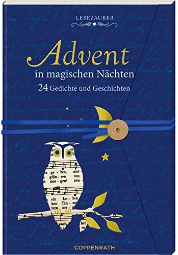 Brief-Adventskalenderbuch – Advent in magischen Nächten - Literarische Adventskalender mit 24 zauberhaften Gedichten und Geschichten, die die Vorweihnachtszeit magisch machen.