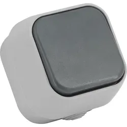 Lichtschalter IP54 Grau - Grau