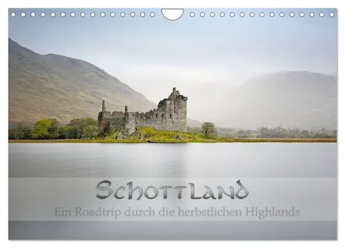 Schottland - Ein Roadtrip durch die herbstlichen Highlands (Wandkalender 2026 DI