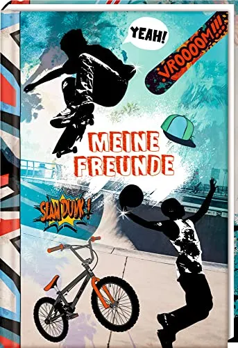 Freundebuch – Meine Freunde: Sport (Alben & Geschenke für Kinder)