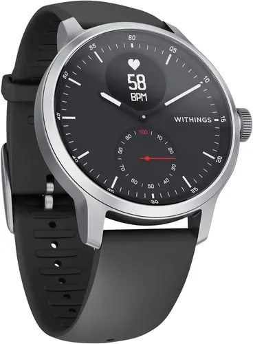 Produktbild Withings ScanWatch Hybrid Smartwatch mit EKG und Herzfrequenzsensor