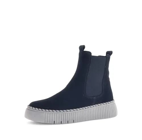 Gabor Damen Chelsea Boots - Best Fitting Stiefeletten für den Übergang - Wanderschuhe mit weichem Microfutter und TR-Sohle für höchsten Komfort und besten Halt. Ideal für stilvolle Übergangsschuhe im Alltag.
