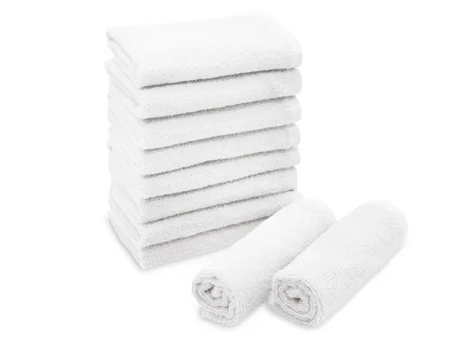 ZOLLNER Seiftuch, (10-St), 30 x 30 cm, 100% Baumwolle, vom Hotelwäschespezialisten