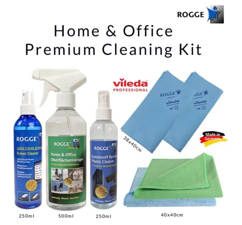 Rogge Home & Office Premium Cleaning Kit * 7teilig Reinigungsspray (7-St)