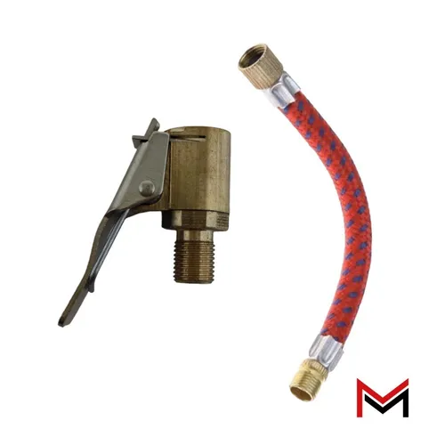 Druckluft Adapter Set mit Schnellstecker für Reifenfüller