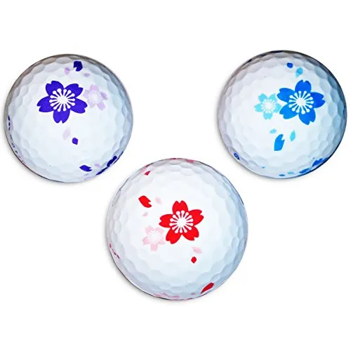 Vision-Goker 6 Bunte Golfbälle Blossom