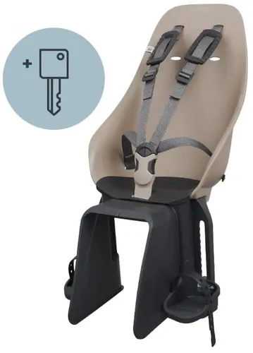 Urban Iki Ta-Ke Fahrradkindersitz EasyFix Version Klicksystem beige schwarz