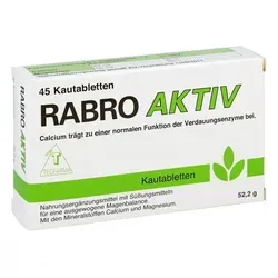 Produktbild Rabro Aktiv Kautabletten