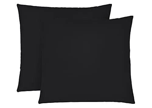 Kissenbezüge Schwarz von biberna