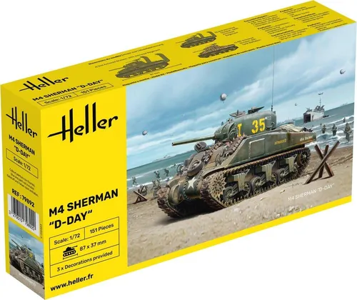 Heller 1:72 79892 M4 Sherman D-Day - NEU von HELLER