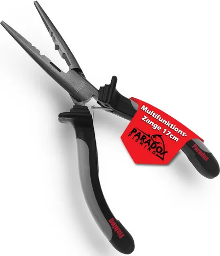 Paradox Fishing Anglerzange Multifunktionszangen 17cm/22cm/24,5cm/29cm für Fried-/Raubfische, Rostfrei, rostfrei