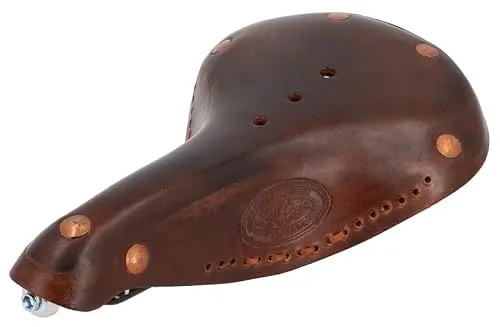 Gusti Leder Fahrradsattel Bernard H. - Retro Design - Fahrradsättel aus hochwertigem Leder, einzigartiges Retro-Design für stilvolle Fahrradtouren und ein besonderes Accessoire für dein Fahrrad.