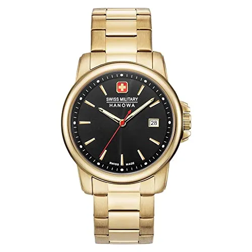 Swiss Military Hanowa Analog Quarz Uhr 06-5230.7.02.007 - Elegante Herrenuhr mit Edelstahl-Armband und Swiss-Made Präzision, perfekt für jeden Anlass.