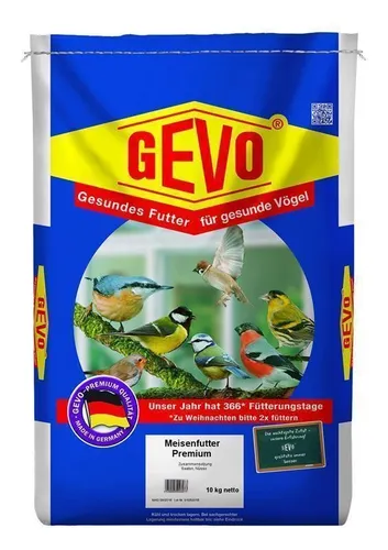 Vogelfutter GEVO Meisenfutter Premium - Gewicht: 10 kg
