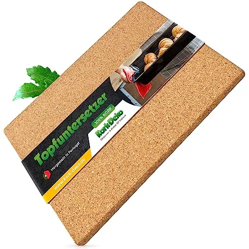 Topfuntersetzer von Kork-Deko