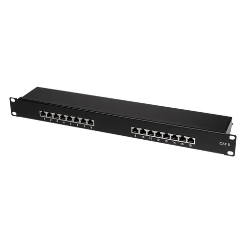 LogiLink NP0057 16 Port Patch-Panel 483mm (19