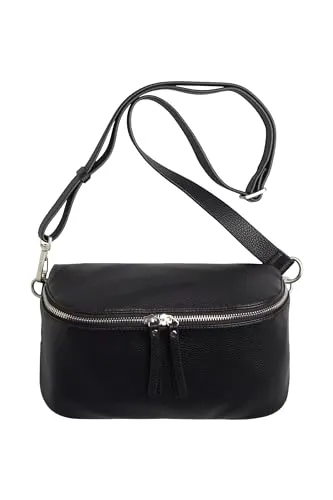 ESPRIT Damen Handtasche 103EA1O308, 001/BLACK - Damen-Henkeltaschen von ESPRIT, stilvolles Design mit hochwertigem Material für jeden Anlass
