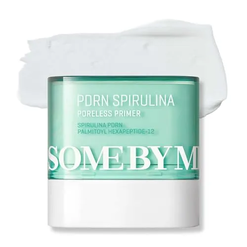 SOME BY MI PDRN Spirulina Poreless Primer – 10g – Veganer koreanischer Primer-Stick für das Gesicht vor dem Make-up – kaschiert Poren, kontrolliert Talg und reguliert die Feuchtigkeit mit Meer