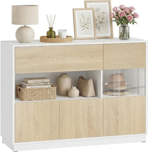 Woltu Sideboard mit Schublade – Stilvolle Kommode für jeden Raum