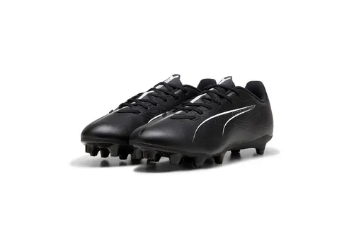 Puma Ultra 5 Play FG/AG Fußballschuhe Schwarz EU 44 - Hochwertige Fußballschuhe für optimale Traktion auf Kunstrasen und Naturrasen, leichtes Obermaterial mit recyceltem Material für umweltfreundlichen Komfort.