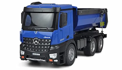 Amewi 22537 Mercedes-Benz Arocs 1:14 - Elektro RC Modell-LKW RtR, geländetauglich mit 4WD Antrieb und originalgetreuer Lackierung