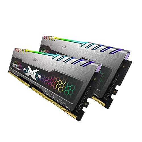 SP Silicon Power XPOWER RGB Turbine Gaming DDR4 3200 MHz (PC4 25600) 288-pin CL16 1,35 V UDIMM Desktop Memory Modul - Niederspannung