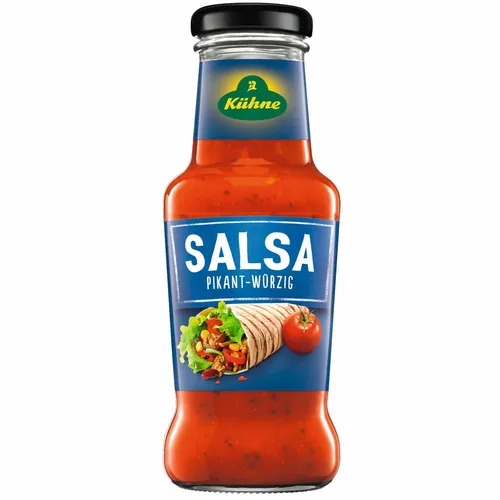 Kühne Salsa Sauce pikant würzig 250ml Flasche