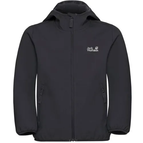 JACK WOLFSKIN Kinder Funktionsjacke FOURWINDS JACKET KIDS in schwarz von Jack Wolfskin