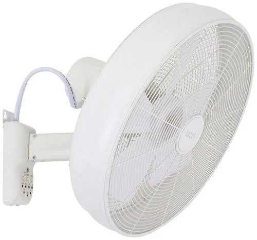 Lucci AIR Breeze Wandventilator 50W - Schwenkbar und Fernbedienung - Ventilator mit 46 cm Durchmesser, schwenkbar und mit praktischer Fernbedienung. Ideal für angenehme Kühlung in jedem Raum dank Timerfunktion und 3 Drehgeschwindigkeiten.