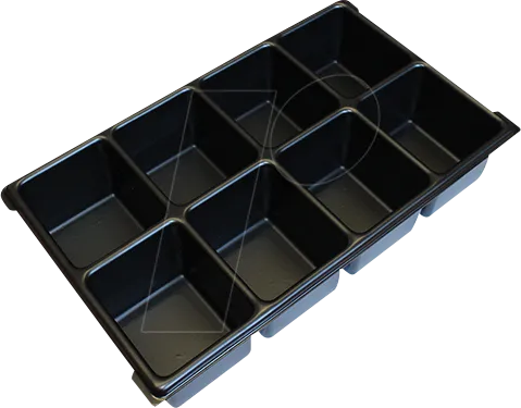 BOXX 6100000151 - Kleinteileeinsatz, 8 Mulden, XL-BOXX