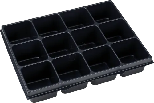 BOXX 1000010134 - Kleinteileeinsatz, 12 Mulden, für i-BOXX 72 und LS-Tray 72