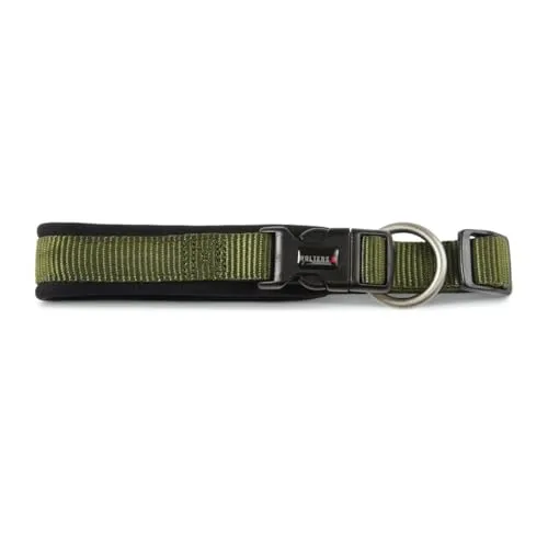Wolters Halsband Professional Comfort, Farbe:Olive/schwarz, Größe:50-55 cm x 35 mm