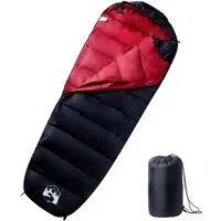 vidaXL Mumienschlafsack für Erwachsene, 3 Jahreszeiten - Schlafsäcke für Camping, ideal für Outdoor-Abenteuer bei kühleren Temperaturen, mit einer Länge von 215 cm für optimalen Komfort.