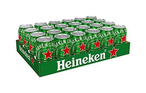 Heineken Pils Bier 24 x 0,33 l Dosen von Heineken