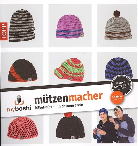 Produktbild myboshi Mützenmacher: Häkelmützen in deinem Style