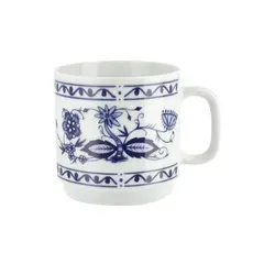 Kahla Becher mit Henkel 'Rosella' Zwiebelmuster von Kahla