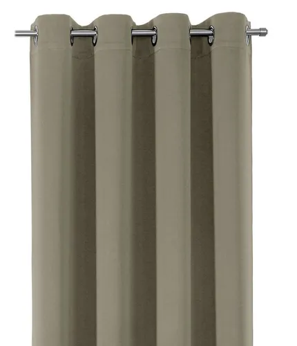 Beautex Verdunkelungsvorhang Verdunkelungsgardine Ösen Vorhang blickdicht abdunkelnd (1 St), Ösen, verdunkelnd