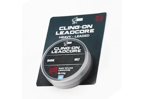 Nash Fishing Vorfachschnur, 7 m Länge, Nash 45lb Cling-On Leadcore Weed Green 7m Karpfen Vorfach-Material