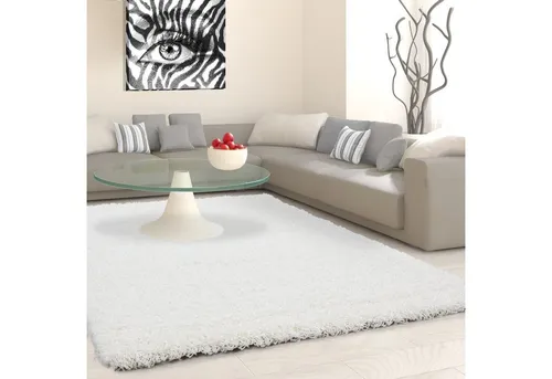 Ayyildiz Hochflor-Teppich Life Shaggy 1500, creme - Shaggy-Teppich mit 30 mm Florhöhe, schmutzabweisend und pflegeleicht, ideal für gemütliche Wohnräume. Erhältlich in großer Farbauswahl und auch als Läufer.