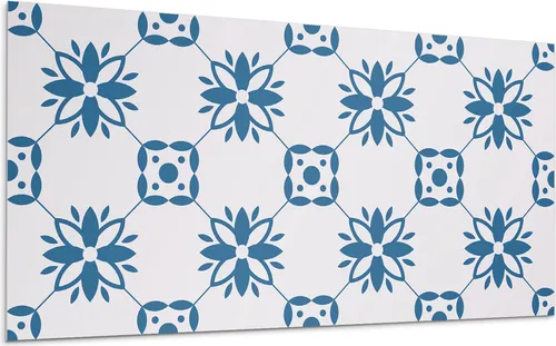 Selbstklebende Fliesen im Blumenmuster mit Blättern – PVC Wandverkleidung 100 x 50 cm - Einfache Wandgestaltung mit selbstklebenden PVC Fliesen. Ideal für jeden Raum, pflegeleicht und wasserabweisend. Perfekt für kreative Ideen ohne Werkzeug – einfach anbringen und genießen!